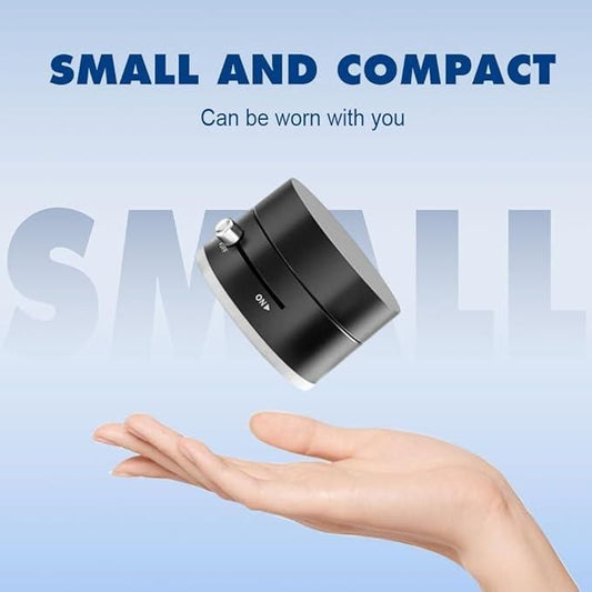 Vacuum Magnetic Suction Phone Holder – 360° Rotation | Strong Grip for Car, Desk & Wall